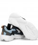 Kadın Spor Ayakkabı - Siyah Beyaz Mavi - DS3.1203K