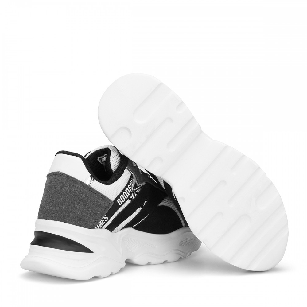Kadın Sneaker - Beyaz Siyah - DS3.5181
