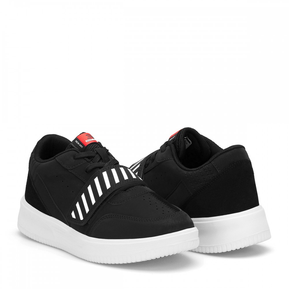 Erkek Sneaker - Siyah Beyaz - DS3.5236
