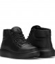 Erkek Bilekli Sneaker - Siyah - DS Belano