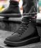 Erkek Bilekli Sneaker - Siyah - DS Kharkiv