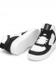 Kadın Bilekli Sneaker - Beyaz Siyah - DS Maya 