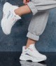 Kadın Spor Ayakkabı - Beyaz Pudra - DS.PMD239K2110
