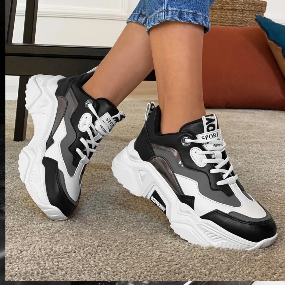 Kadın Sneaker - Siyah Füme - DS.PMD239K2110