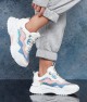 Kadın Sneaker - Beyaz Mavi - DS.PMD239K2110